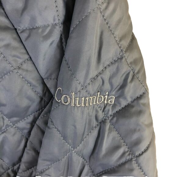 Columbia Omni-Heat Gray Quilted Sportswear Jacket Size S - Picture 4 of 15